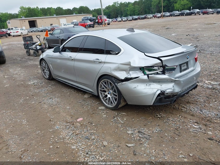 Vin: wba4j1c59kbu67384, lot: 45715599, bmw 430i gran coupe 20193