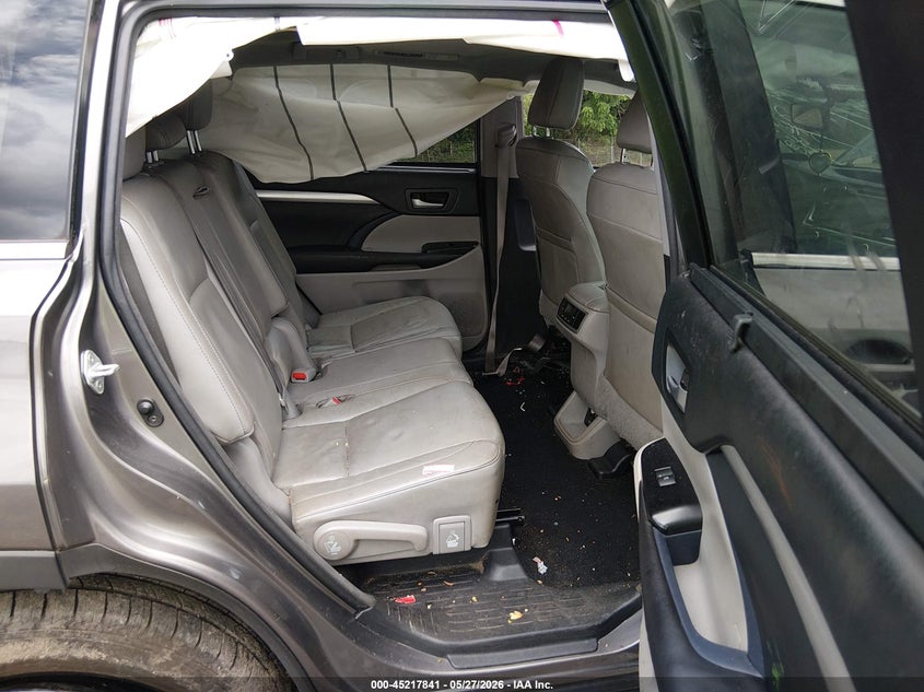 2016 Toyota Highlander Xle V6 VIN: 5TDJKRFHXGS356205 Lot: 45217841