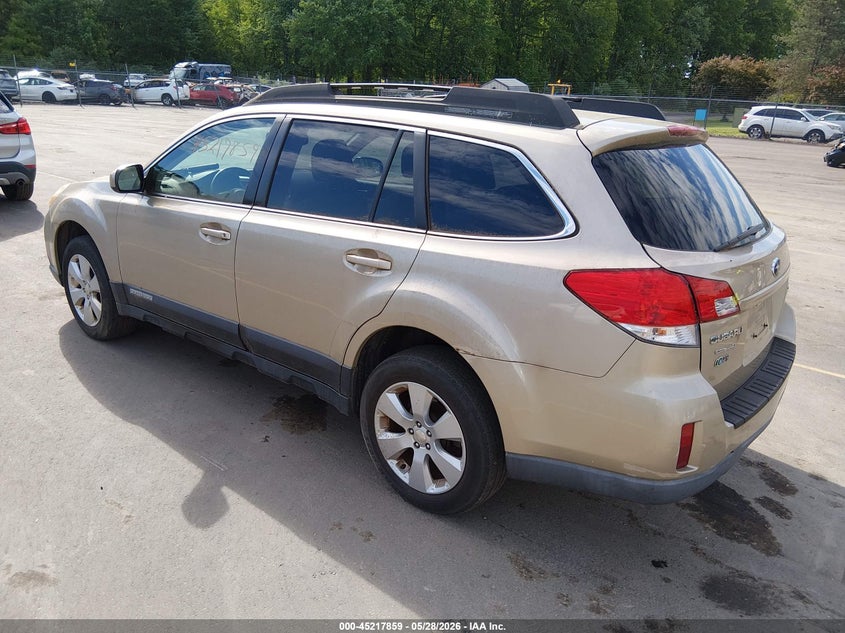 Vin: 4s4brbkc1a3381211, lot: 45715620, subaru outback 2.5i limited 20103