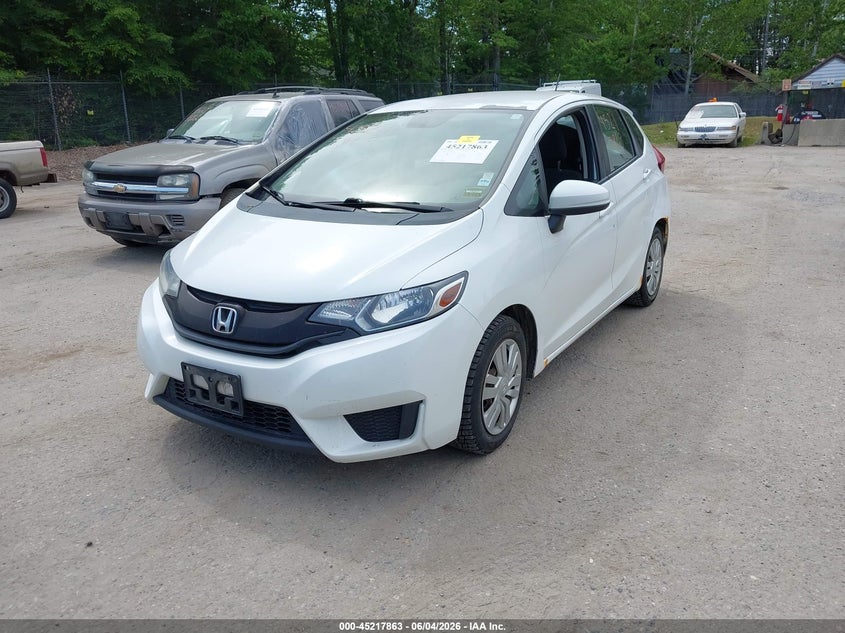Vin: 3hggk5h53fm743989, lot: 45715624, honda fit lx 20152