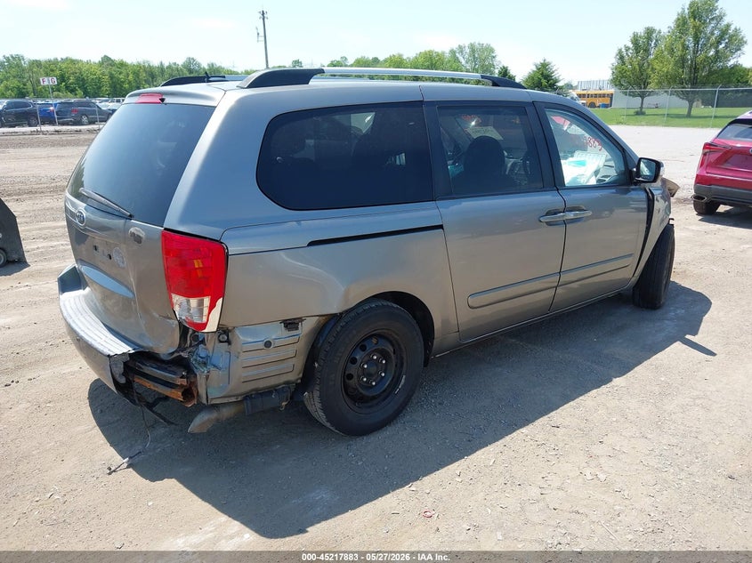 Vin: kndmg4c78b6406623, lot: 45715644, kia sedona lx 20114