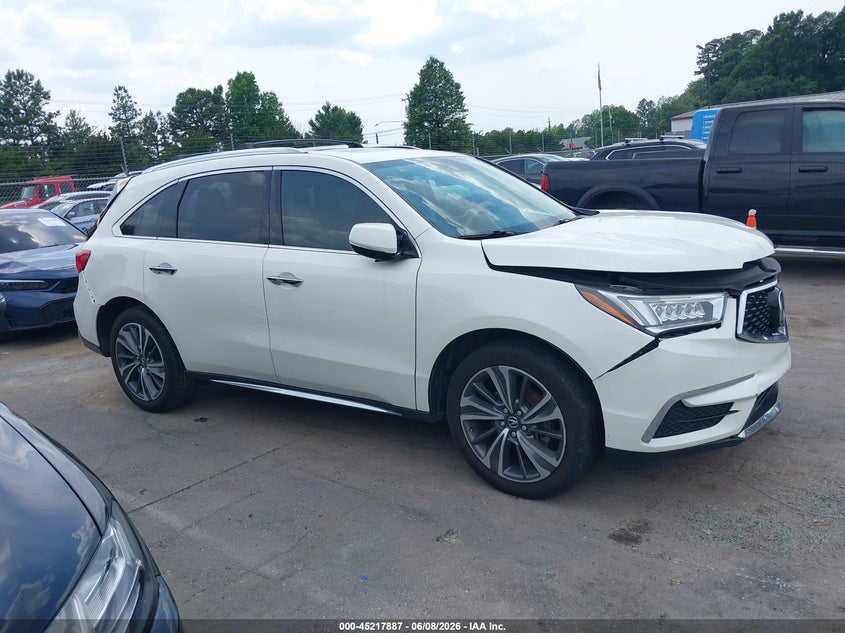 2019 Acura Mdx Tech Pkg VIN: 5J8YD4H50KL020069 Lot: 45217887