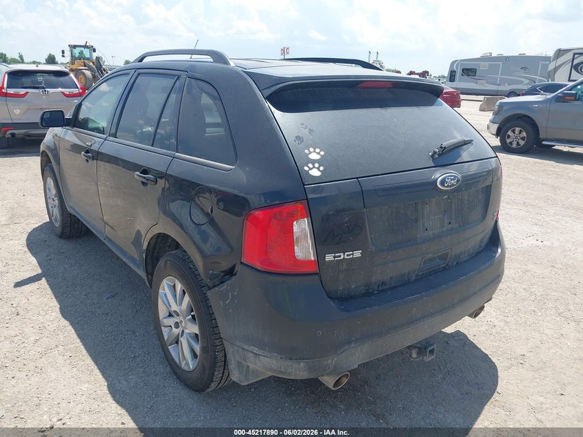 Vin: 2fmdk4jc1dba39319, lot: 45715651, ford edge sel 20133