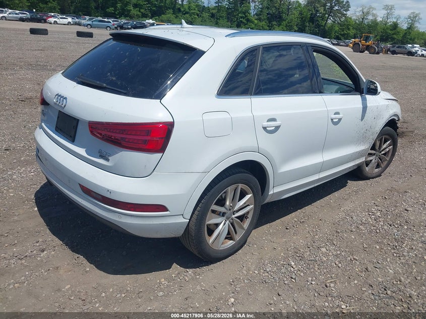 Vin: wa1efcfs1gr008736, lot: 45715667, audi q3 2.0t premium plus 20164