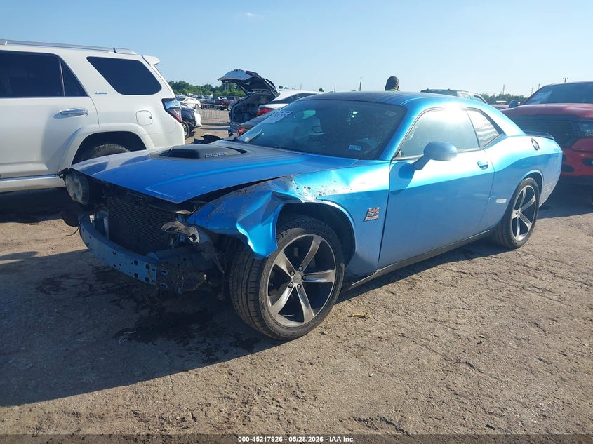 Vin: 2c3cdzat9fh885189, lot: 45715687, dodge challenger r/t shaker 20152