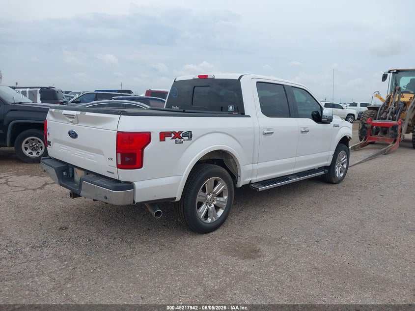 Vin: 1ftew1eg9jkd17300, lot: 45715704, ford f-150 lariat 20184