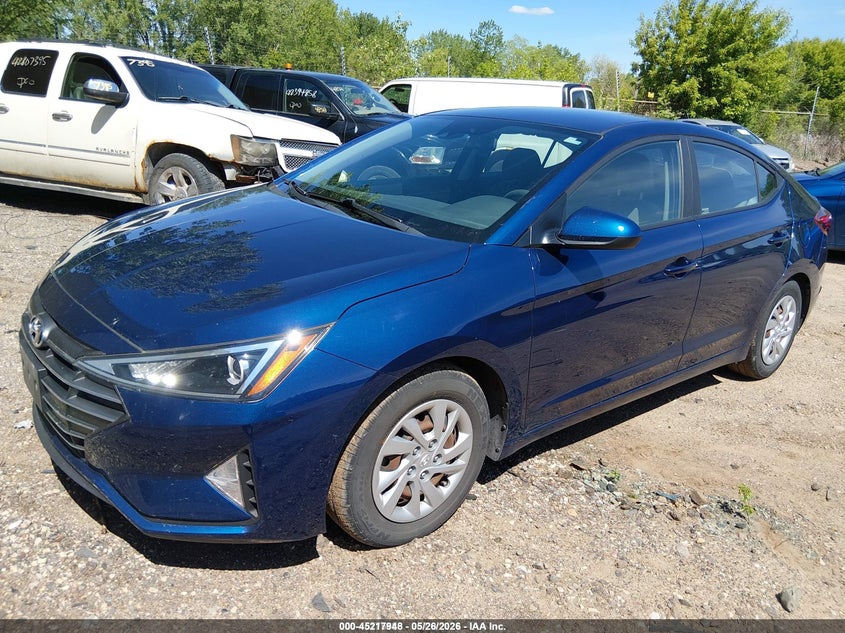 2020 Hyundai Elantra Se 5NPD74LF7LH609792 photo 1