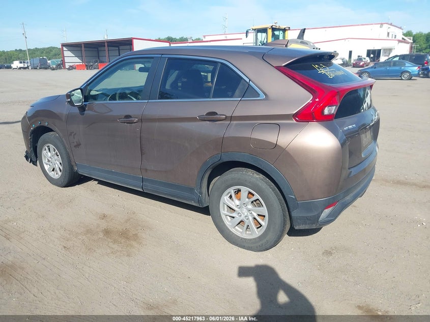 Vin: ja4at3aa1jz048375, lot: 45715724, mitsubishi eclipse cross es 20183