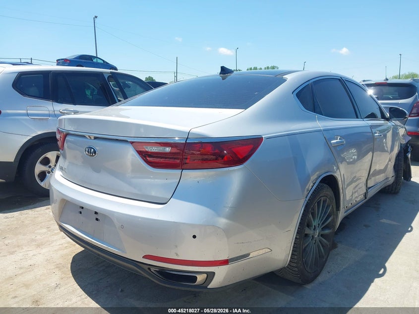 Vin: knalc4j10h5073755, lot: 45715788, kia cadenza technology 20174