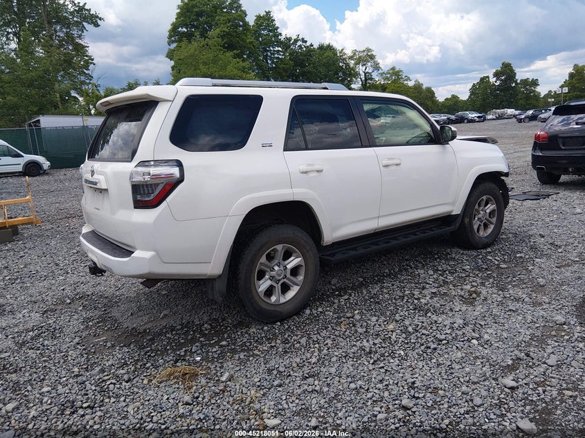 Vin: jtebu5jr1j5594668, lot: 45715812, toyota 4runner sr5 20184