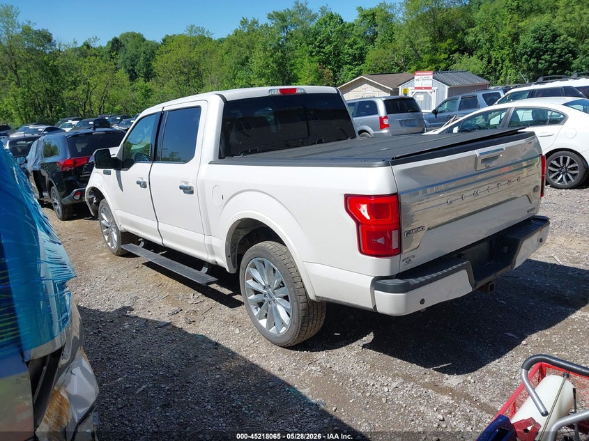 2018 FORD F-150 TRUCK 3.5L V-6 DI, DOHC, VVT, TURBO, 375HP