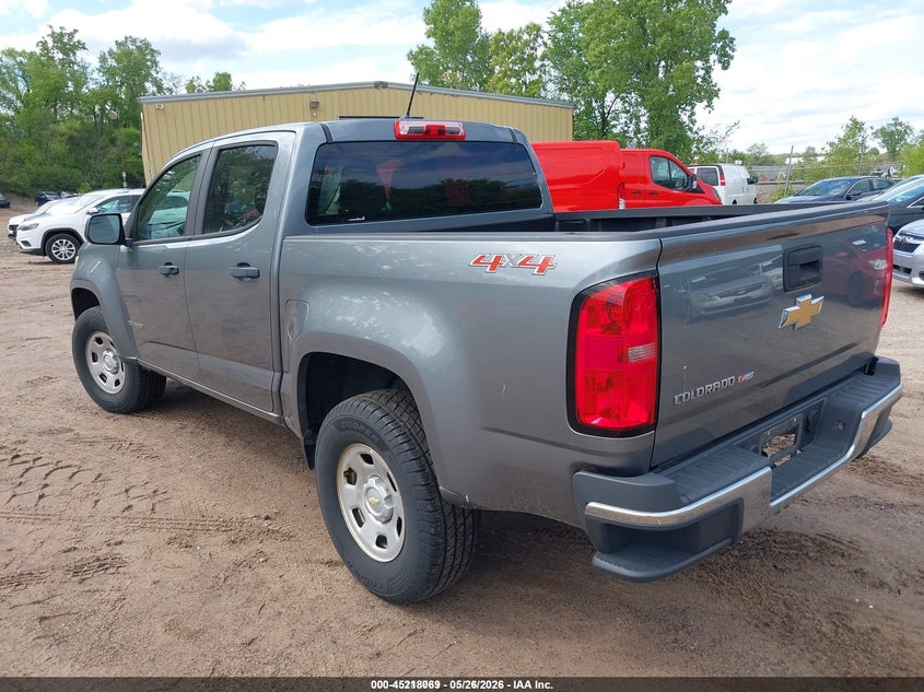 Vin: 1gcgtben3j1261026, lot: 45715830, chevrolet colorado wt 20183