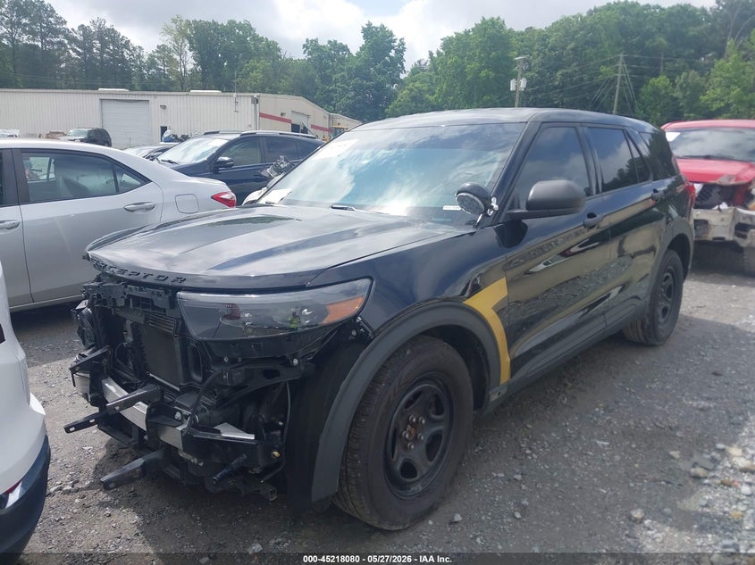 Vin: 1fm5k8acxrga70290, lot: 45715841, ford police interceptor utility 20242