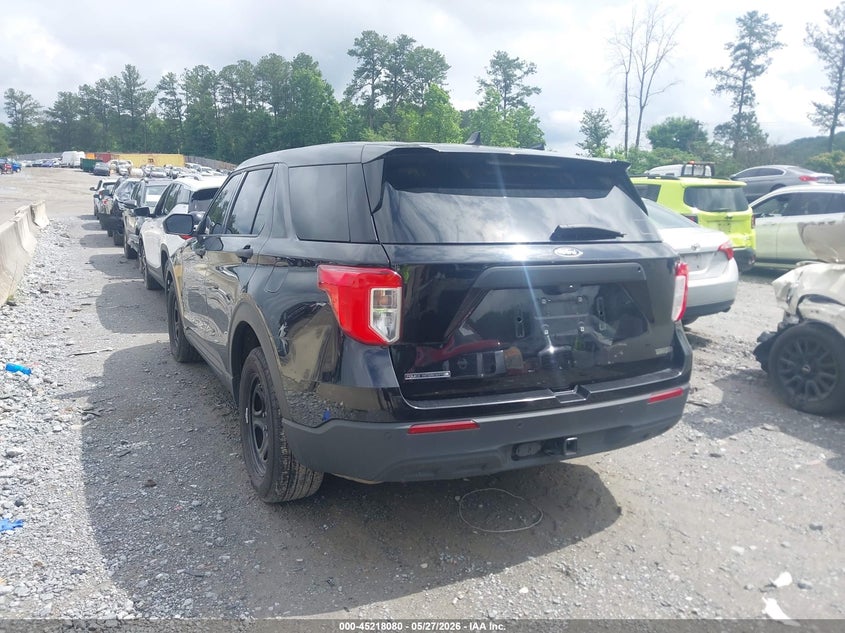 Vin: 1fm5k8acxrga70290, lot: 45715841, ford police interceptor utility 20243
