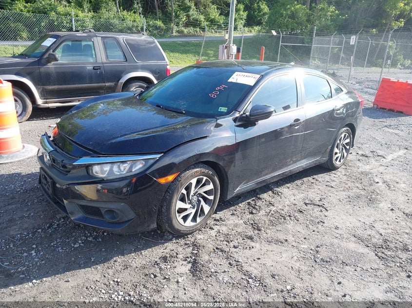 2017 Honda Civic Ex 19XFC2F84HE047268 photo 1