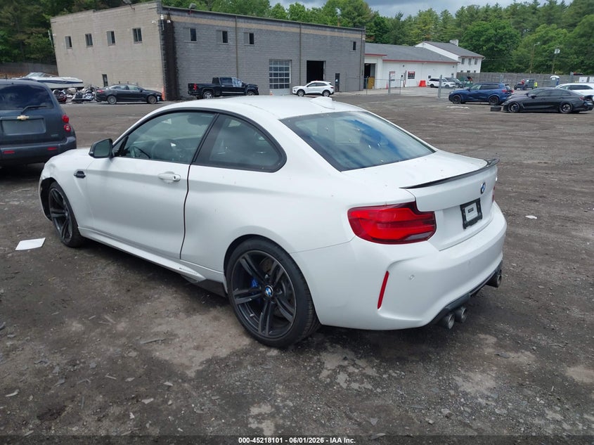 Vin: wbs1j5c58jve51747, lot: 45715862, bmw m2 20183