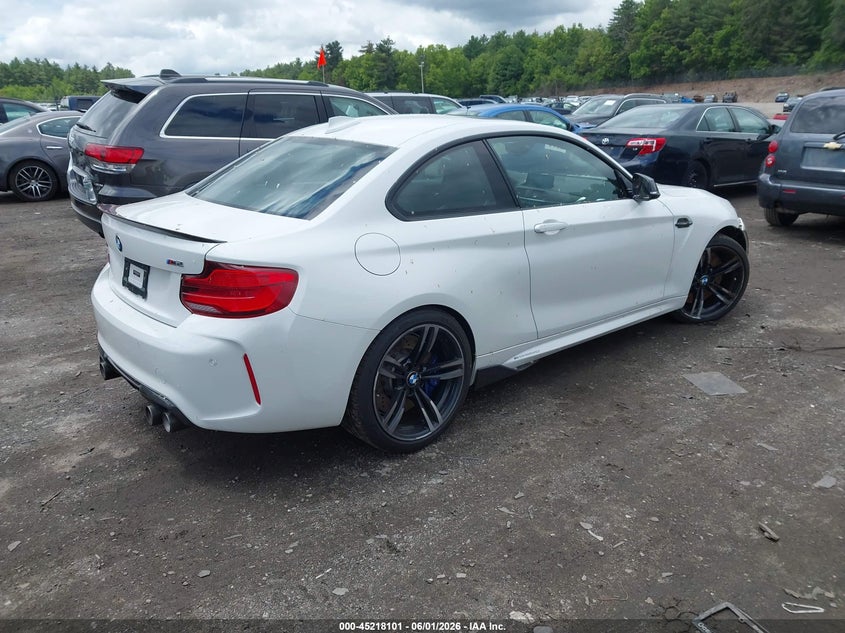 Vin: wbs1j5c58jve51747, lot: 45715862, bmw m2 20184