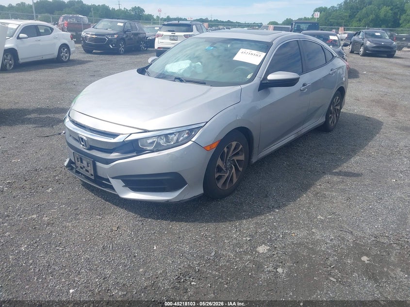 2017 Honda Civic Ex 2HGFC2F79HH548282 photo 1