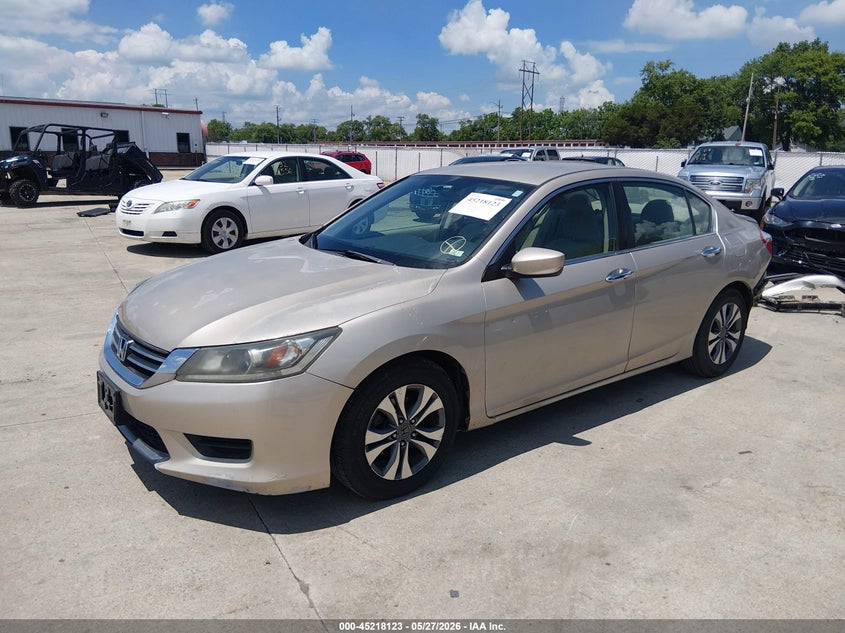 2013 Honda Accord Lx 1HGCR2F39DA155549 photo 1