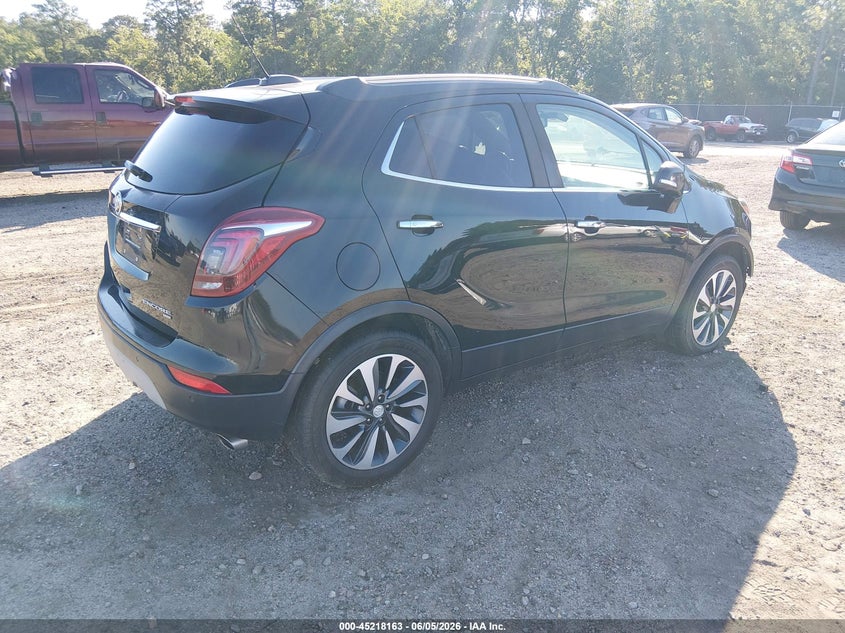 Vin: kl4cjgsm8kb746197, lot: 45715923, buick encore awd essence 20194