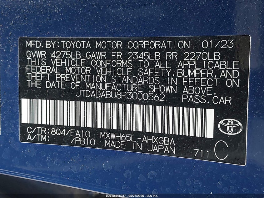TOYOTA PRIUS - zdjęcie 9