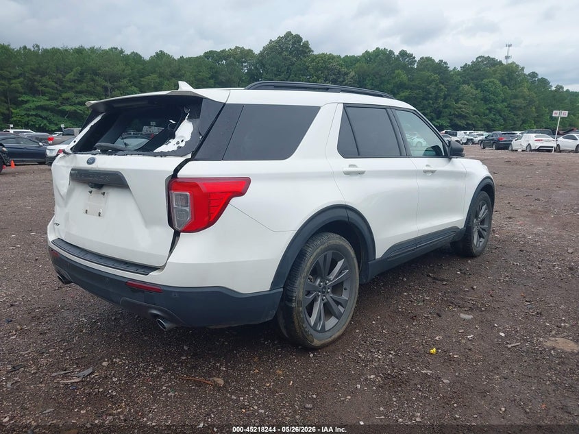 Vin: 1fmsk7dh0mgb66944, lot: 45716005, ford explorer xlt 20214