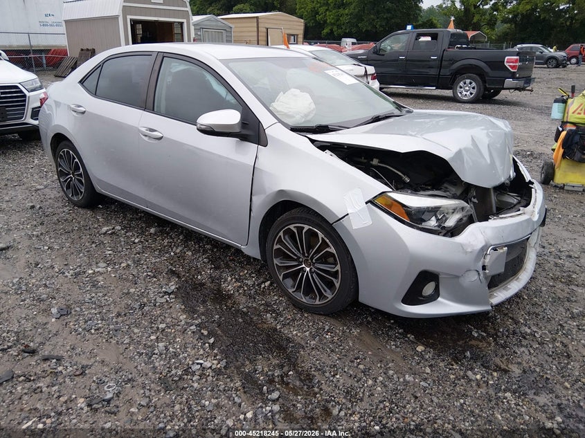 2015 Toyota Corolla S Plus