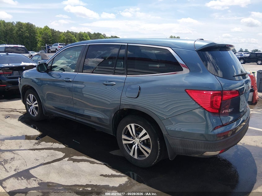 Vin: 5fnyf5h57jb025110, lot: 45716038, honda pilot ex-l 20183