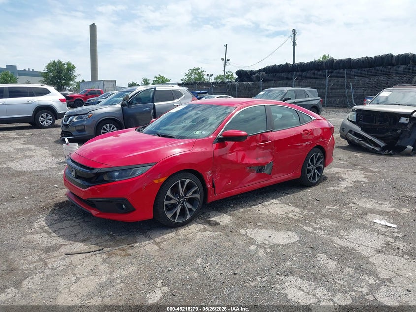 2019 Honda Civic Sport 2HGFC2F84KH543247 photo 1