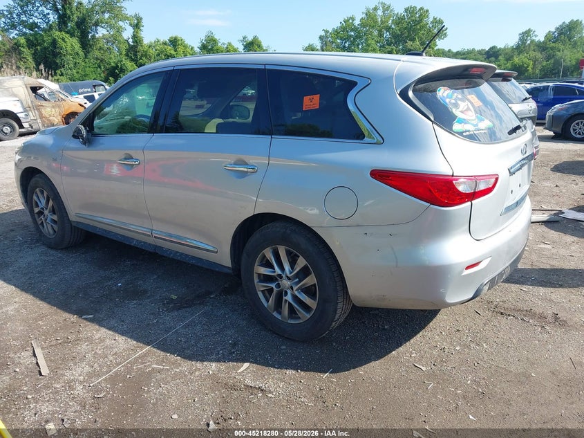 2015 Infiniti Qx60 VIN: 5N1AL0MMXFC517625 Lot: 45218280