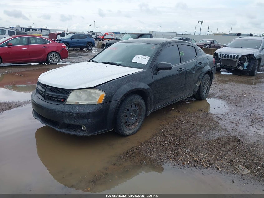 Vin: 1c3cdzcb8dn662697, lot: 45716043, dodge avenger sxt 20132