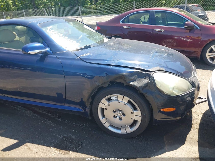 2002 Lexus Sc 430 VIN: JTHFN48Y720024147 Lot: 45218301
