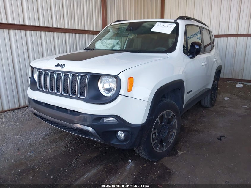 Vin: zacnjdb1xppp64147, lot: 45716079, jeep renegade upland 4x4 20232