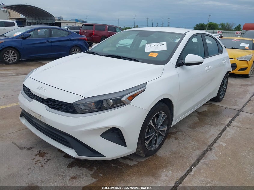 Vin: 3kpf24ad9ne466960, lot: 45716081, kia forte lxs 20222