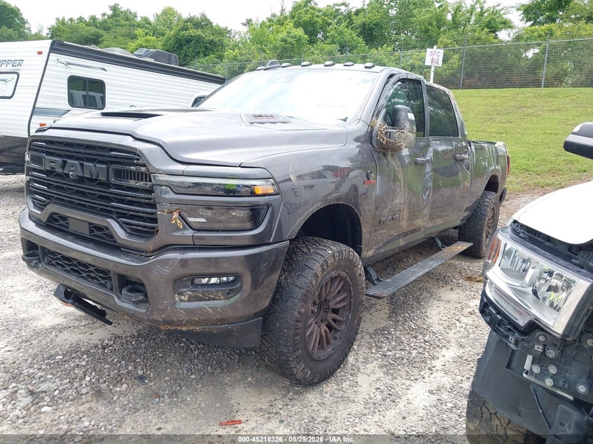2025 Ram 2500 Ram Laramie 4X4 6'4 Box grey Lot 111045218326 Vin 3C63R5NL0SG507022