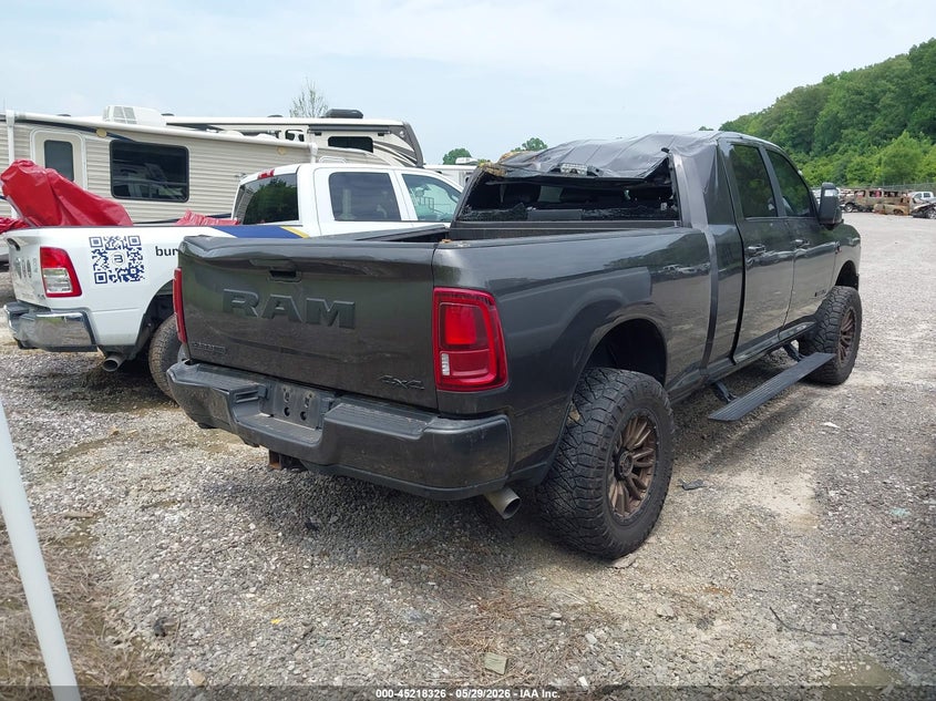 2025 Ram 2500 Ram Laramie 4X4 6'4 Box grey Lot 111045218326 Vin 3C63R5NL0SG507022