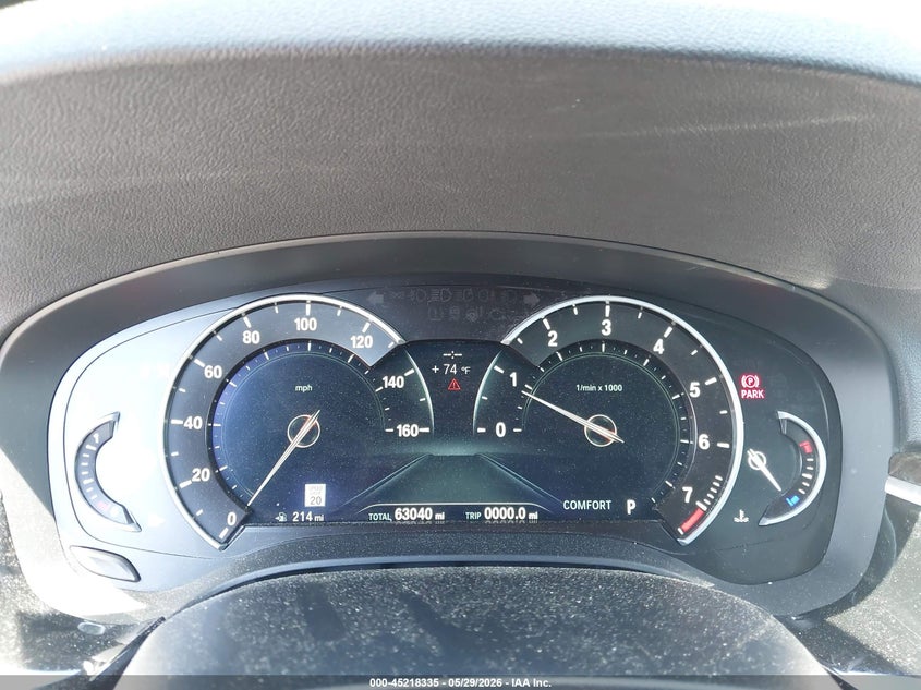 2019 BMW 530I auction photo 7
