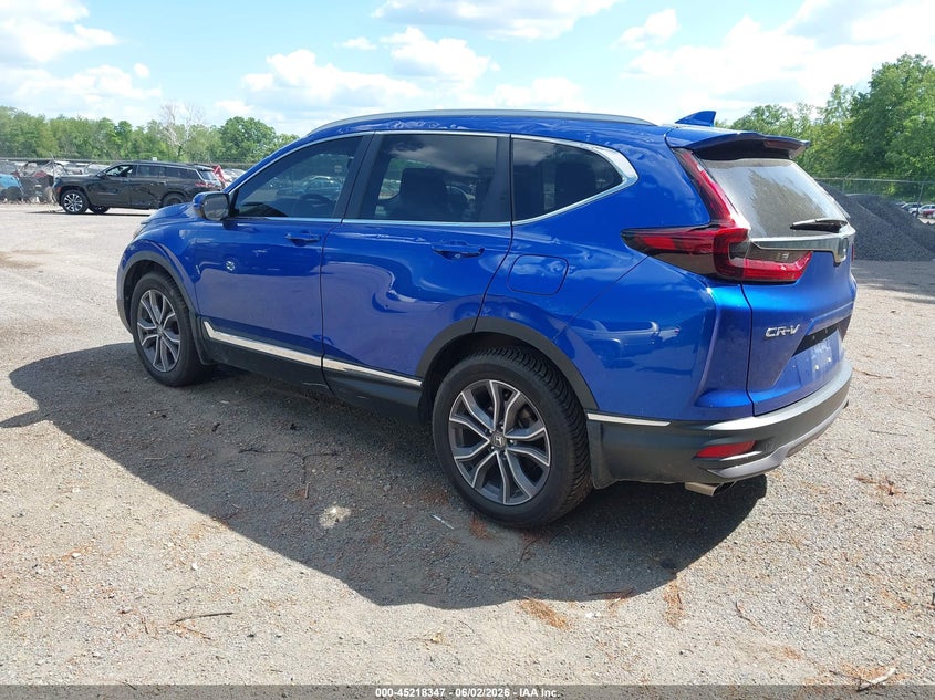 Vin: 7farw2h95ne007382, lot: 45716108, honda cr-v awd touring 20223