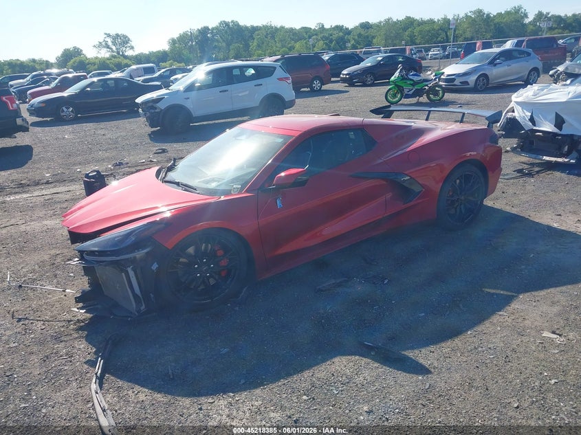 Vin: 1g1yc3d40s5103880, lot: 45716146, chevrolet corvette stingray rwd  3lt 20252