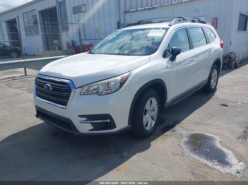 Vin: 4s4wmaad2l3408438, lot: 45716147, subaru ascent 20202