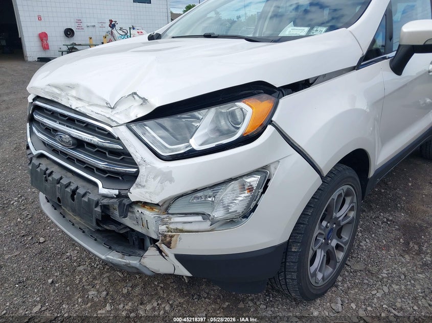 2021 Ford Ecosport Titanium VIN: MAJ6S3KL5MC398166 Lot: 45218397