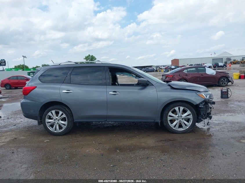 2018 Nissan Pathfinder Sl VIN: 5N1DR2MN2JC605917 Lot: 45218398