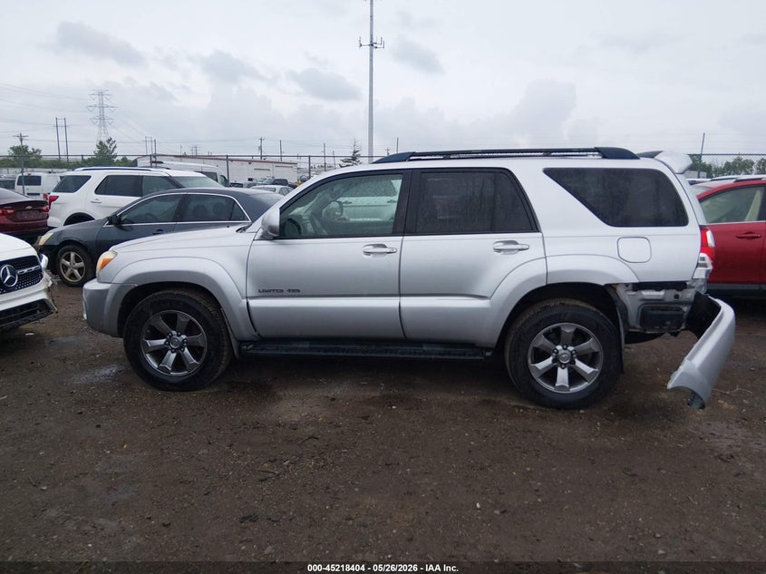 2007 TOYOTA 4RUNNER SPORT UTILITY VEHICLE 4.0L V-6 DOHC, VVT, 236HP