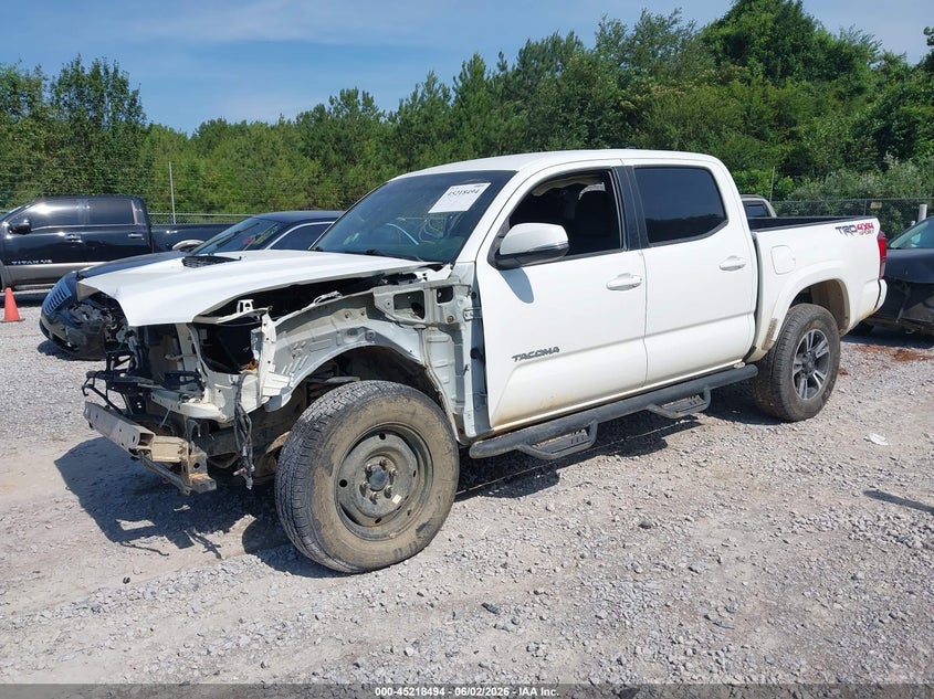 Vin: 5tfcz5an7gx019897, lot: 45716255, toyota tacoma trd sport 20162