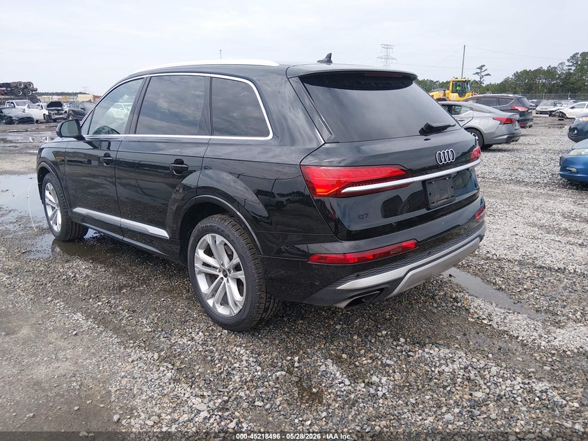 Vin: wa1lvbf7xsd015738, lot: 45716257, audi q7 premium plus 55 tfsi quattro tiptronic 20253