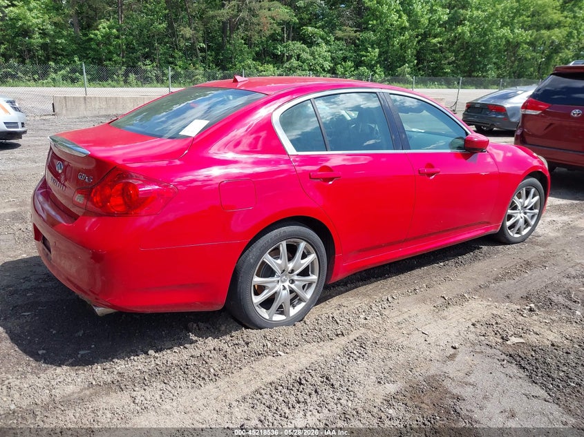 Vin: jn1cv6ar5cm680458, lot: 45716297, infiniti g37x 20124