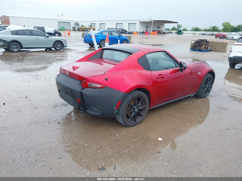 Vin: jm1ndal75k0301696, lot: 45716321, mazda mx-5 miata rf club 20194