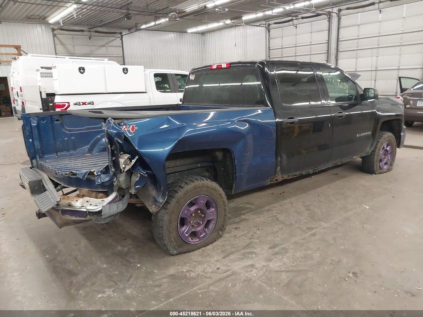 Vin: 3gcukrec7eg135580, lot: 45716382, chevrolet silverado 1500 2lt 20144