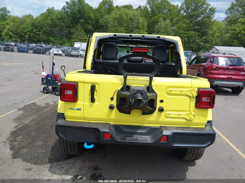 2023 Jeep Wrangler 4Xe Sahara 4X4 VIN: 1C4JJXP66PW555658 Lot: 45218630