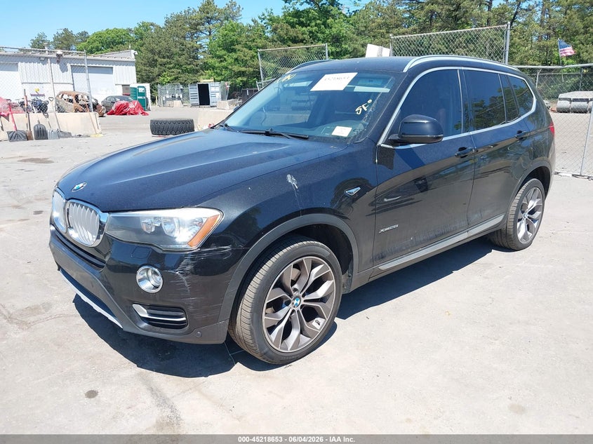 Vin: 5uxwx9c50f0d45301, lot: 45716414, bmw x3 xdrive28i 20152